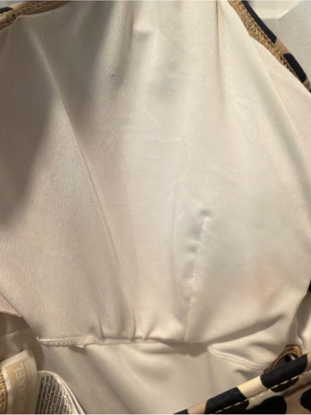 MICHAEL KORS Leopard Lace-Up One-Piece Swimsuit - Tan & Black - Picture 7 of 10